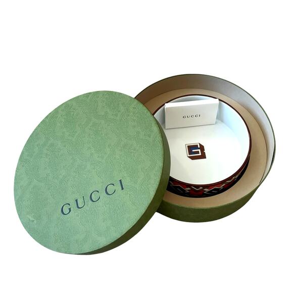 Gucci X Richard Ginori Geometric Dog Food Bowl Water Bowl Large w/ Box NEW - Picture 3 of 16